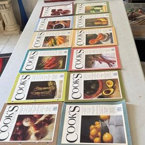 Cooks Illustrated magazine lot 1999-2000
